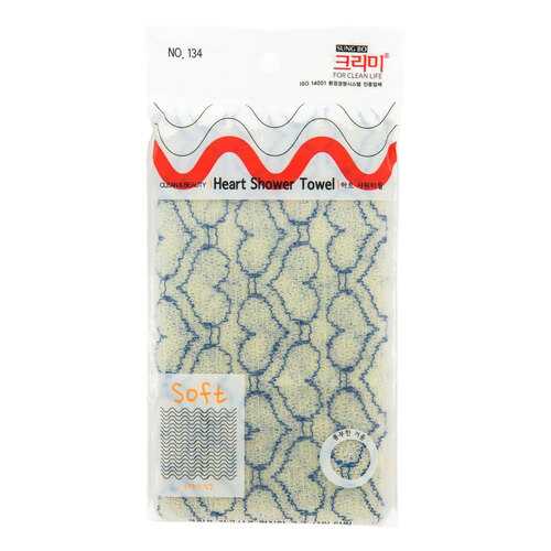 Мочалка для тела Sungbo Cleamy Heart Shower Towel в Магнит Косметик
