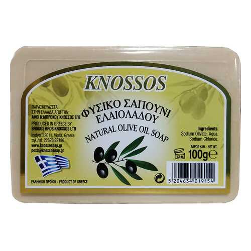 Мыло натуральное Knossos оливковое 100 г в Магнит Косметик