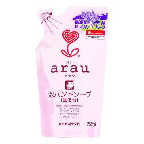 Мыло пенное для рук Arau Foaming Hand Soap refill (картридж) 500 мл. в Магнит Косметик