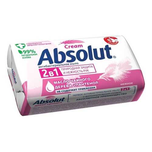 Мыло туалетное Absolut Антибактериальное Нежное, масло чайного дерева, 90 г в Магнит Косметик