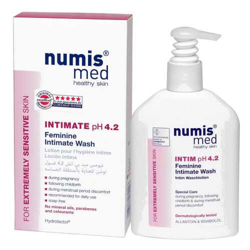 Numis® med Моющий гель для интимной гигиены у женщин рН 4,2, 200 мл в Магнит Косметик