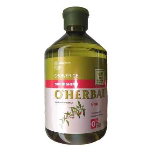 Питательный гель для душа O'Herbal с экстрактом годжи, 500 мл в Магнит Косметик