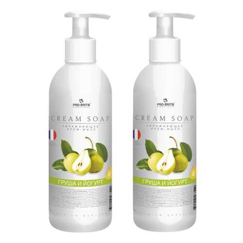 Pro-Brite Cream Soap Жидкое крем-мыло Груша и йогурт 500мл - 2 шт в Магнит Косметик