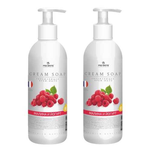 Pro-Brite Cream Soap Жидкое крем-мыло Малина и йогурт 500мл - 2 шт в Магнит Косметик
