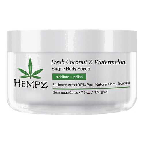 Скраб для тела Hempz Fresh Coconut & Watermelon Sugar Body Scrub 176 г в Магнит Косметик