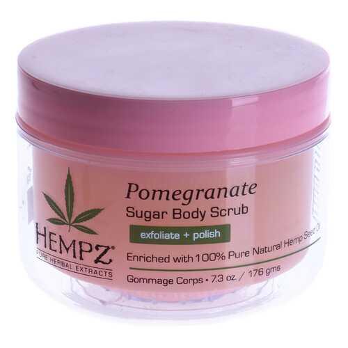 Скраб для тела Hempz Sugar & Pomegranate Body Scrub 176 г в Магнит Косметик