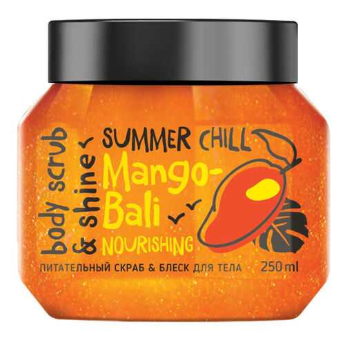 Скраб для тела MonoLove MANGO-BALI блеск и питание 250 мл в Магнит Косметик