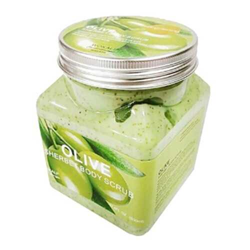 Скраб для тела Wokali Olive Sherbet Body Scrub Олива 350 мл в Магнит Косметик