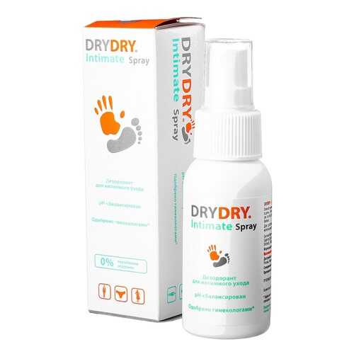 Средство для интимной гигиены DRYDRY Intimate spray в Магнит Косметик