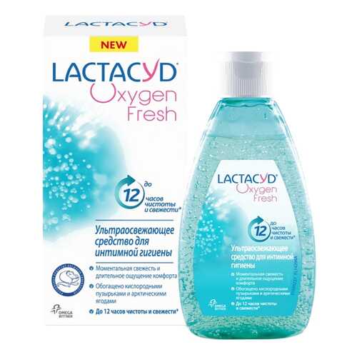 Средство для интимной гигиены Lactacyd Oxygen Fresh 200 мл в Магнит Косметик