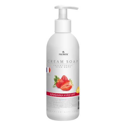 Жидкое крем-мыло Pro-Brite Cream Soap Клубника и йогурт 500мл. в Магнит Косметик