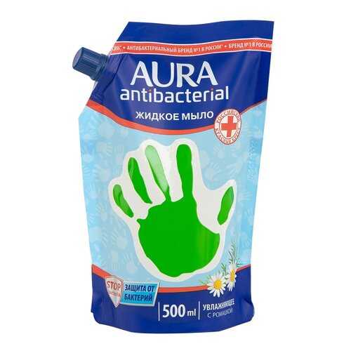 Жидкое мыло Aura Antibacterial 500 мл в Магнит Косметик