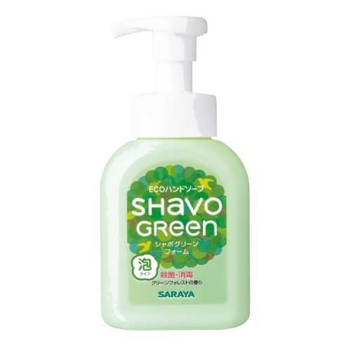 Жидкое пенящееся мыло для рук Shavo Green foam Soap 250мл в Магнит Косметик