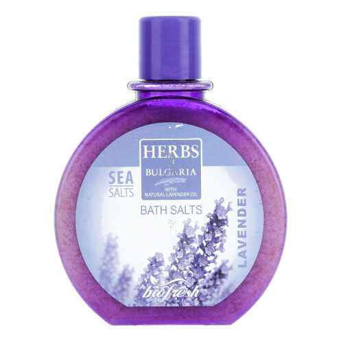 Соль для ванны Herbs of Bulgaria Lavender, 360 г в Магнит Косметик