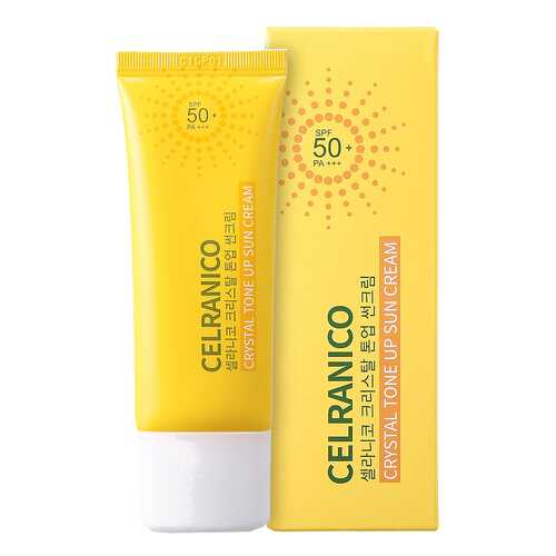 Крем CELRANICOCRYSTAL TONE UP SUN CREAM SPF50/PA+++ 40 мл в Магнит Косметик