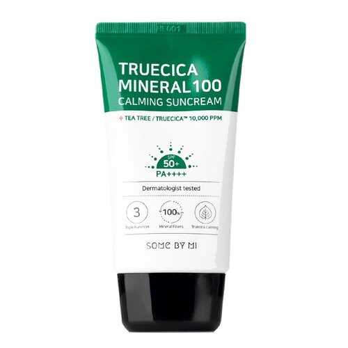 Крем солнцезащитный TRUECICA MINERAL 100 Calming Suncream SPF 50PA++++ 50ml в Магнит Косметик