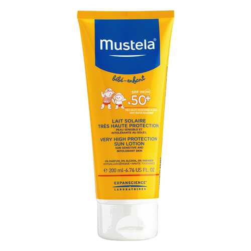 Солнцезащитное молочко Mustela SPF50 200 мл в Магнит Косметик
