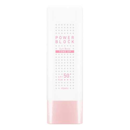 Солнцезащитное средство A'pieu Power Block Tone Up Sun Base Pink SPF50+ 50 мл в Магнит Косметик