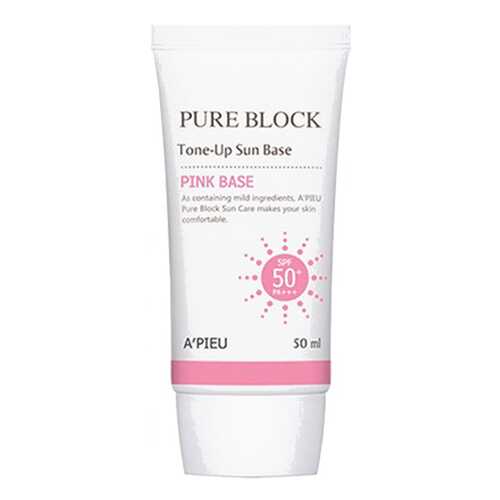 Солнцезащитное средство A'pieu Pure Block Tone-Up Sun Base SPF 50 50 мл в Магнит Косметик