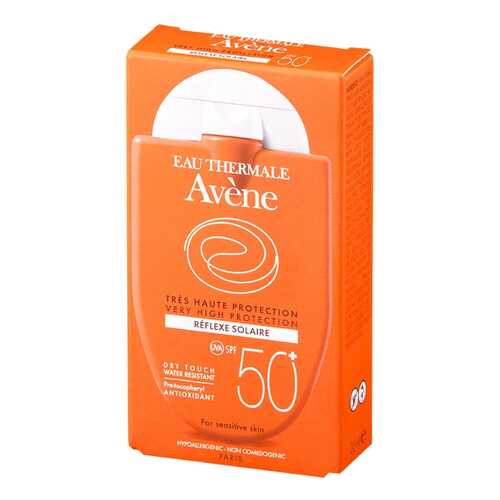 Солнцезащитное средство Avene Solaires Peaux sensibles Reflexe solaire SPF 50+ 30 мл в Магнит Косметик