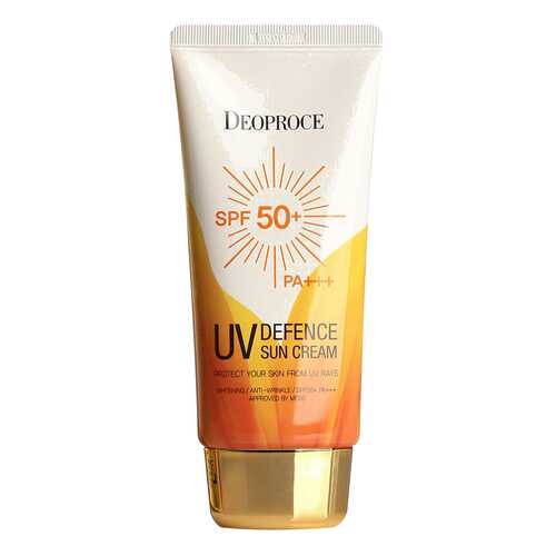 Солнцезащитное средство Deoproce Крем UV Defence Sun Protector в Магнит Косметик