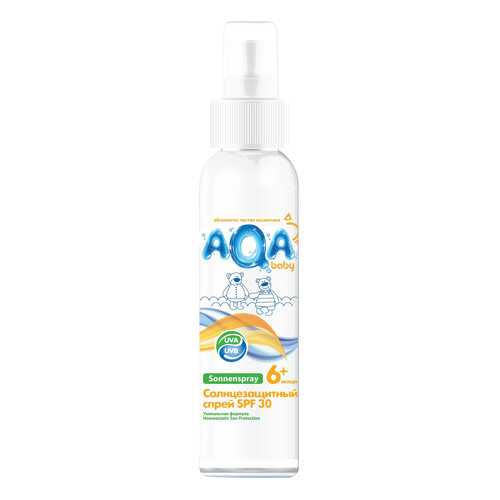 Солнцезащитное средство для детей AQA baby SPF 30 150 мл в Магнит Косметик