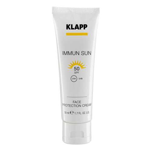 Солнцезащитное средство Klapp Immum Sun Face Protection Cream SPF50 в Магнит Косметик