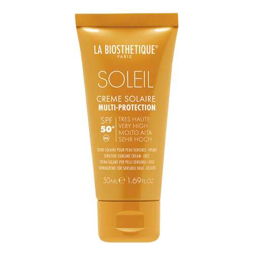 Солнцезащитное средство La Biosthetique Creme Soleil Visage SPF 50+ 50 мл в Магнит Косметик