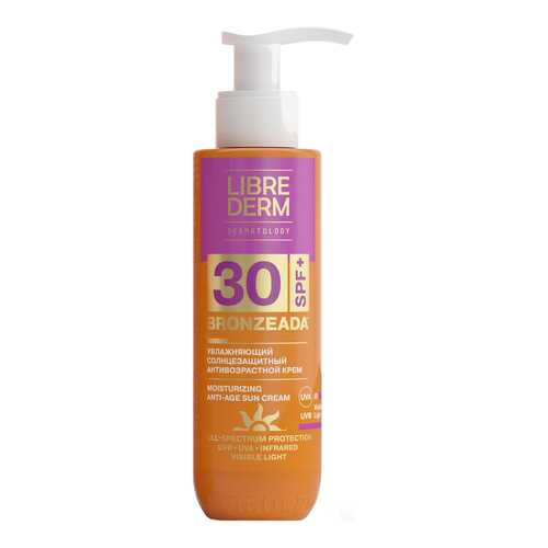 Солнцезащитное средство Librederm Bronzeada Anti-age Увлажняющий SPF50 150 мл в Магнит Косметик