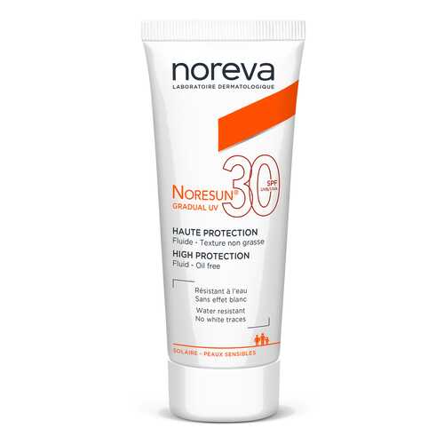 Солнцезащитное средство Noreva Noresun Gradual UV Fluid SPF30 40 мл в Магнит Косметик