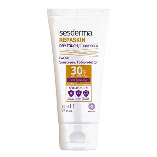 Солнцезащитное средство Sesderma Repaskin Dry Touch Facial Fotoprotector SPF 50, 50 мл в Магнит Косметик