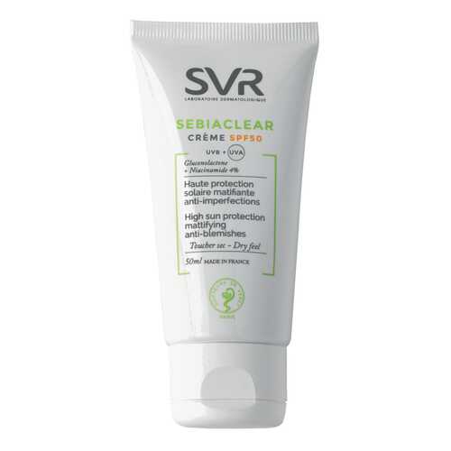 Солнцезащитное средство SVR Sebiaclear SPF50 Для лица 50 мл в Магнит Косметик