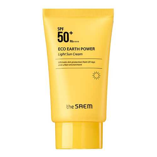 Солнцезащитное средство The Saem Eco Earth Power Light Sun Cream 50 мл в Магнит Косметик