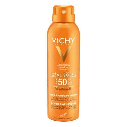 Солнцезащитное средство Vichy Ideal Soleil Invisible Hydrating Mist SPF 50 200 мл в Магнит Косметик