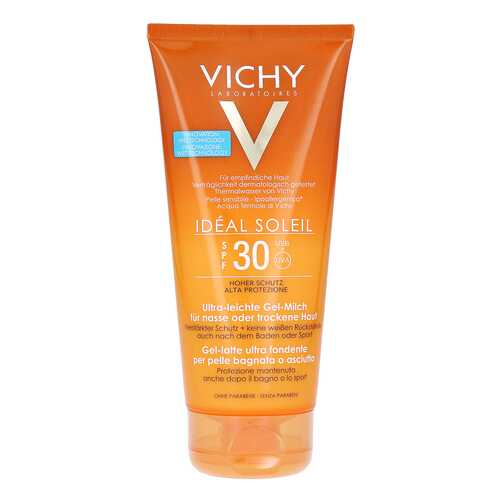 Солнцезащитное средство Vichy Ideal Soleil Wet Gel-Milch SPF30 200 мл в Магнит Косметик