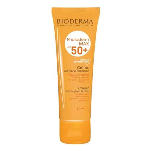 Солнцезащитный крем BIODERMA Photoderm MAX Cream SPF50+ UVA 38 40 мл в Магнит Косметик