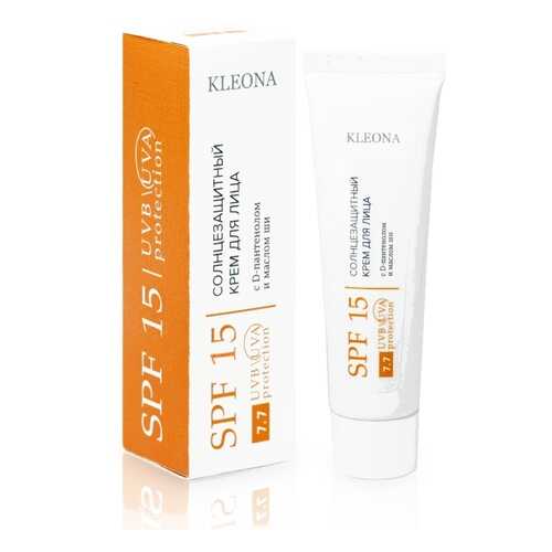 Солнцезащитный крем для лица Kleona SPF 15, 30 мл в Магнит Косметик