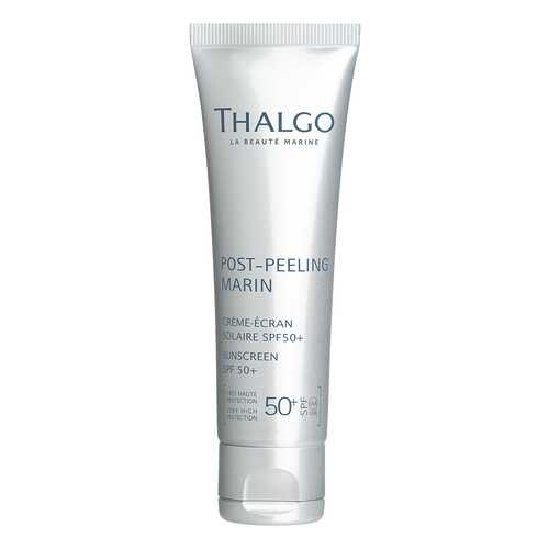 Солнцезащитный крем для лица Thalgo Post-Peeling Marin Sunscreen SPF 50+ 50 мл в Магнит Косметик