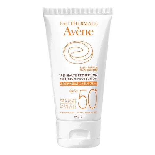 Солнцезащитный лосьон Avene С минеральным экраном SPF 50 100 мл в Магнит Косметик