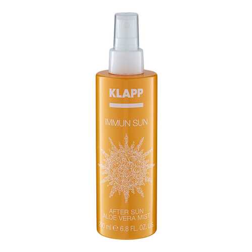 Спрей после загара Klapp Immun Sun Aloe Vera Mist 200 мл в Магнит Косметик