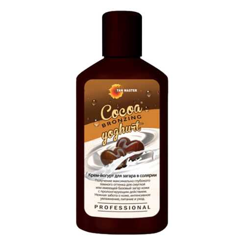 Средство для солярия Tan Master Cocoa Bronzing Yoghurt 120 мл в Магнит Косметик