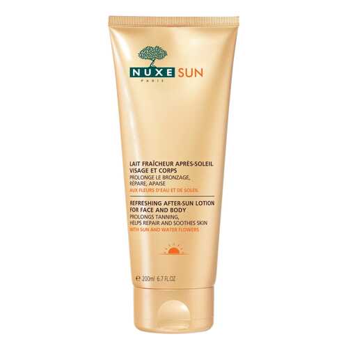 Средство после загара Nuxe Sun Refreshing After-Sun Lotion for Face and Body 200 мл в Магнит Косметик