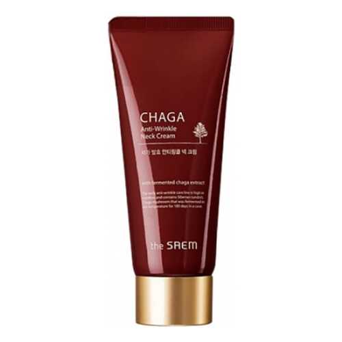 Крем антивозрастной The Saem Chaga Anti-wrinkle Neck Cream для области шеи 100 мл в Магнит Косметик