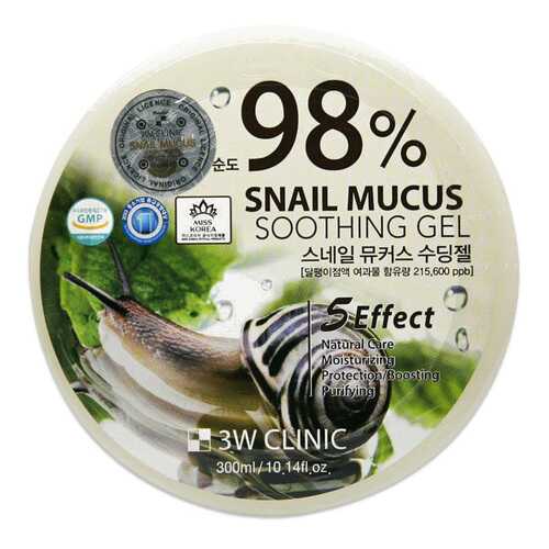 Крем для тела 3W Clinic Snail Soothing Gel 300 мл в Магнит Косметик