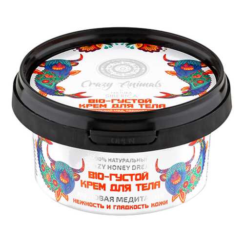 Крем для тела Natura Siberica Crazy Animals Bio-крем Медовая медитация 180 мл в Магнит Косметик