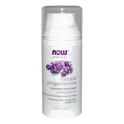 Крем для тела NOW Natural Progesterone Cream with Lavender 85 гр в Магнит Косметик