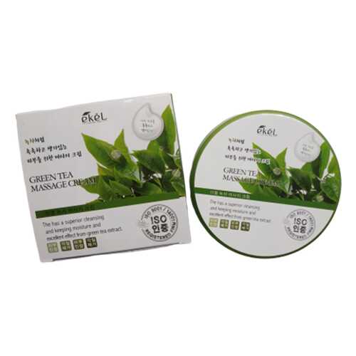 Крем для тела с экстрактом зеленого чая Ekel GREEN TEA MASSAGE CREAM 300 мл в Магнит Косметик