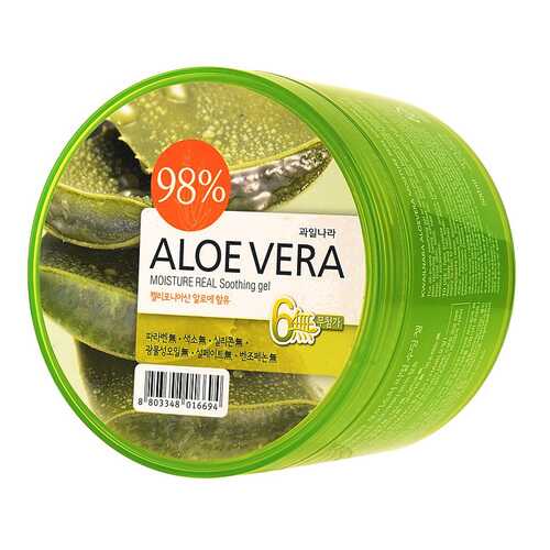 Крем для тела Welcos Aloe Vera Moisture Real Soothing Gel 500 мл в Магнит Косметик