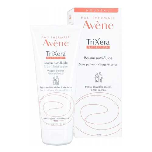 Легкий питательный бальзам Avene Nutrition TriXera+ 200 мл в Магнит Косметик