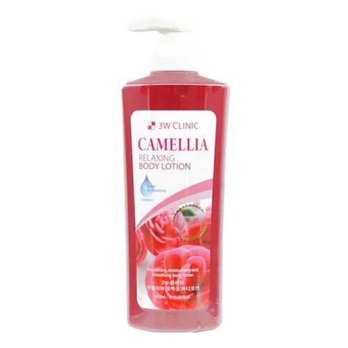 Лосьон для тела 3W Clinic Relaxing Body Lotion Camelia 550 мл в Магнит Косметик